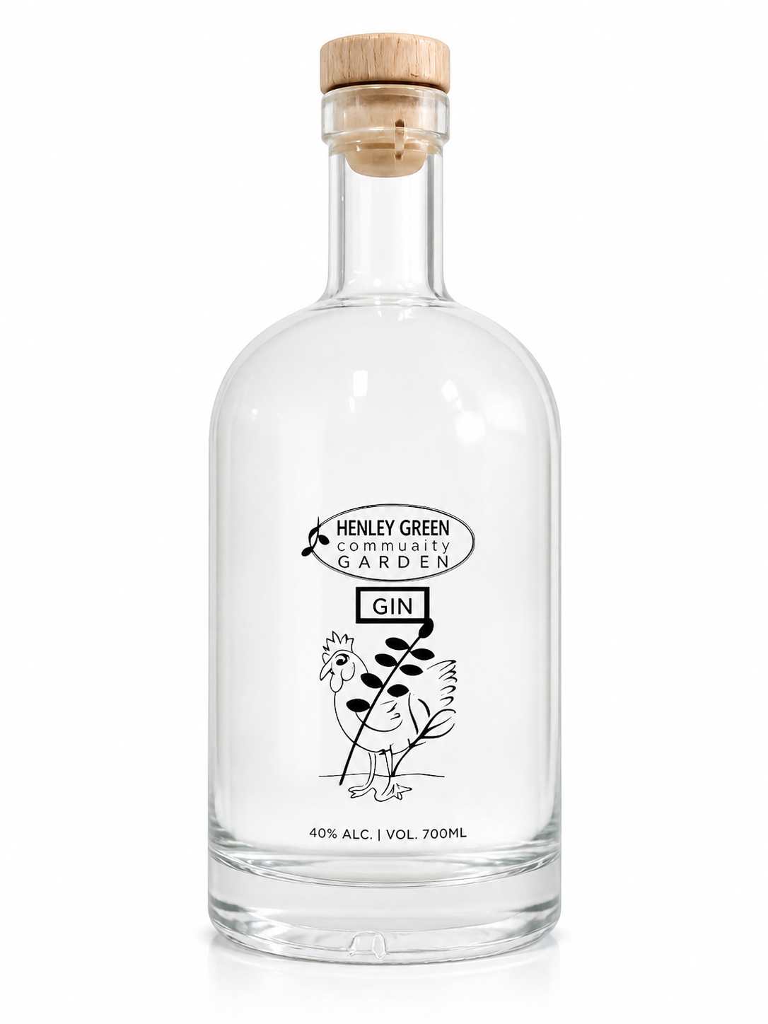 Henley Green Community Garden Gin — 700 mL bottle included in the Local Roots Gin Duo