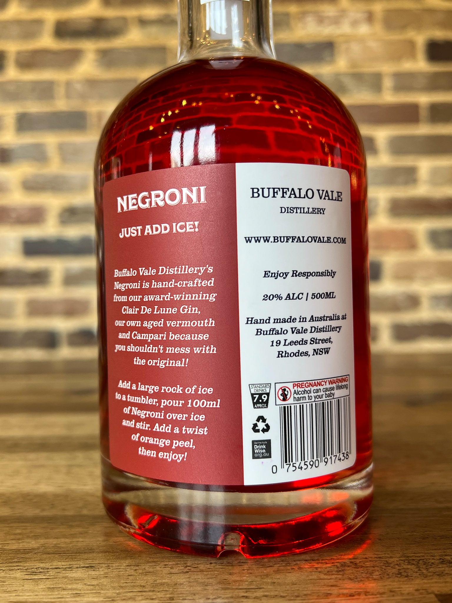 Negroni | Bottled Cocktail by BVD